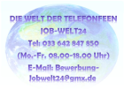 Telefonistin Job Heimarbeit 100 Homeoffice Radeberg und ü-all Arbeit Stellenange